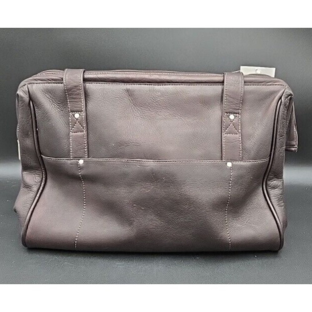Piel Leather Handmade Brown Genuine Leather Travel Duffel Bag Made in Colombia